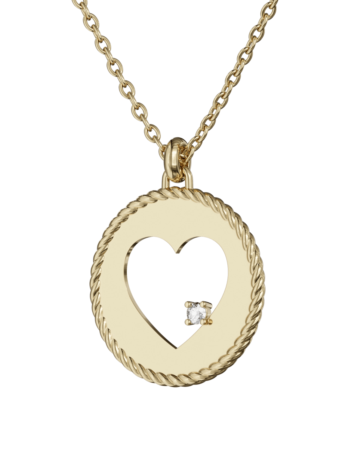 Gorgeous Heart Kolye