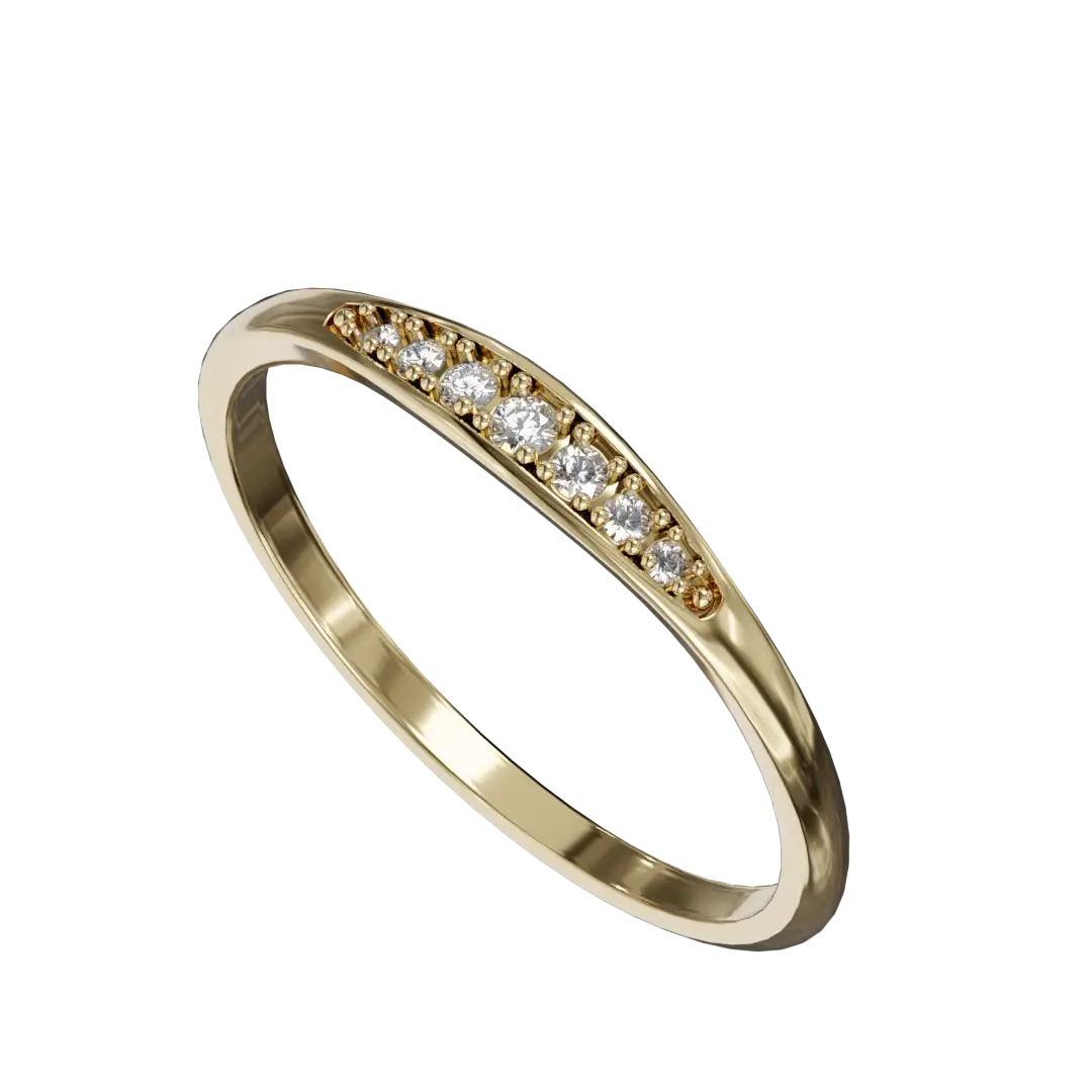 What sets this ring apart is its subtle sophistication, allowing it to be worn alone or stacked with other rings for a more personalized look. While it embraces a trendy aesthetic, its timeless appeal ensures it will remain a cherished piece in your collection for years to come. Ideal for both everyday wear and special occasions, this plain gold ring is a must-have for the fashion-forward individual. Elevate your jewelry game with this exquisite addition!