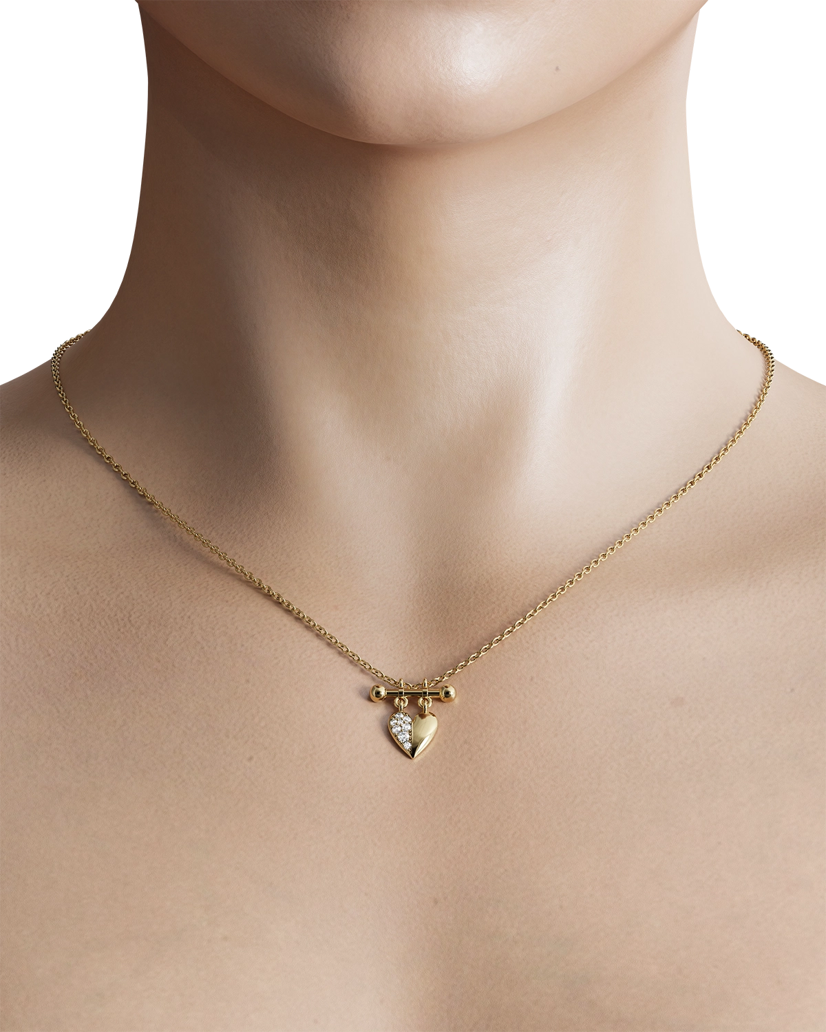 Elevate your jewelry collection with our exquisite Heart Shaped Pendant, a timeless piece that embodies love and elegance. Crafted with meticulous attention to detail, this stunning pendant features a beautifully polished heart design that catches the light with every movement.
