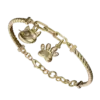 Introducing our exquisite Paw Motif Bracelet adorned with shimmering diamonds. This elegant piece effortlessly blends style and sentiment, making it a perfect accessory for animal lovers. Crafted with precision, the bracelet features a delicate design that showcases a charming paw print motif, symbolizing the unbreakable bond between humans and their furry friends.