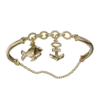 Dive into the spirit of adventure with our beautifully crafted bracelet featuring a unique charm set that combines a nautical fish and a striking anchor. This bracelet effortlessly captures the essence of the sea and its wonders, making it the perfect accessory for ocean lovers and wanderers alike.