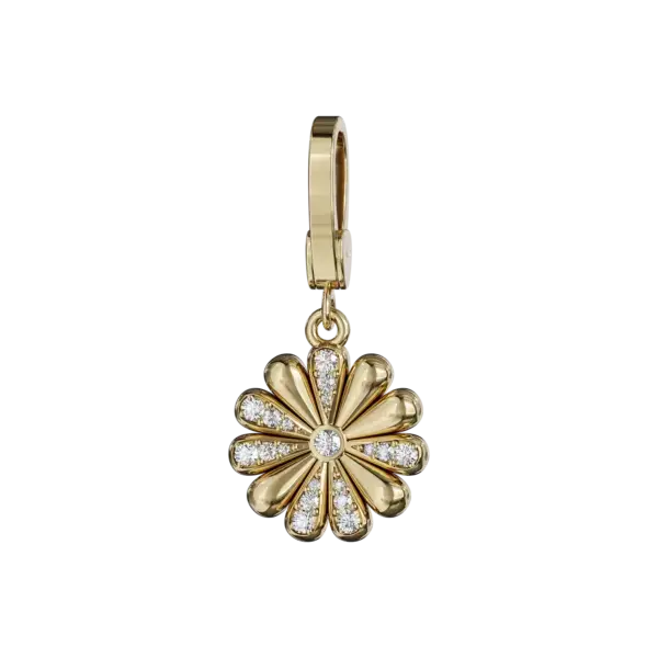 Introducing our exquisite Gold Daisy Charms, the perfect addition to your jewelry collection! Intricately designed and crafted from high-quality gold, these charming daisies evoke the enchanting tradition of fortune-telling. Each charm symbolizes innocence, purity, and the promise of new beginnings, making them not just beautiful, but meaningful as well.