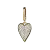 Introducing our exquisite diamond-gold heart-shaped charms, designed to evoke the bittersweet essence of cherished memories. Perfect for necklaces, earrings, and bracelets, these enchanting charms serve as a poignant reminder of a love once held dear. Each piece glimmers with the brilliance of diamonds set in luxurious gold, creating a stunning blend of elegance and nostalgia. Adorn your jewelry collection with these meaningful charms, and let them whisper stories of a forgotten romance, transforming your accessories into timeless heirlooms that capture the heart.