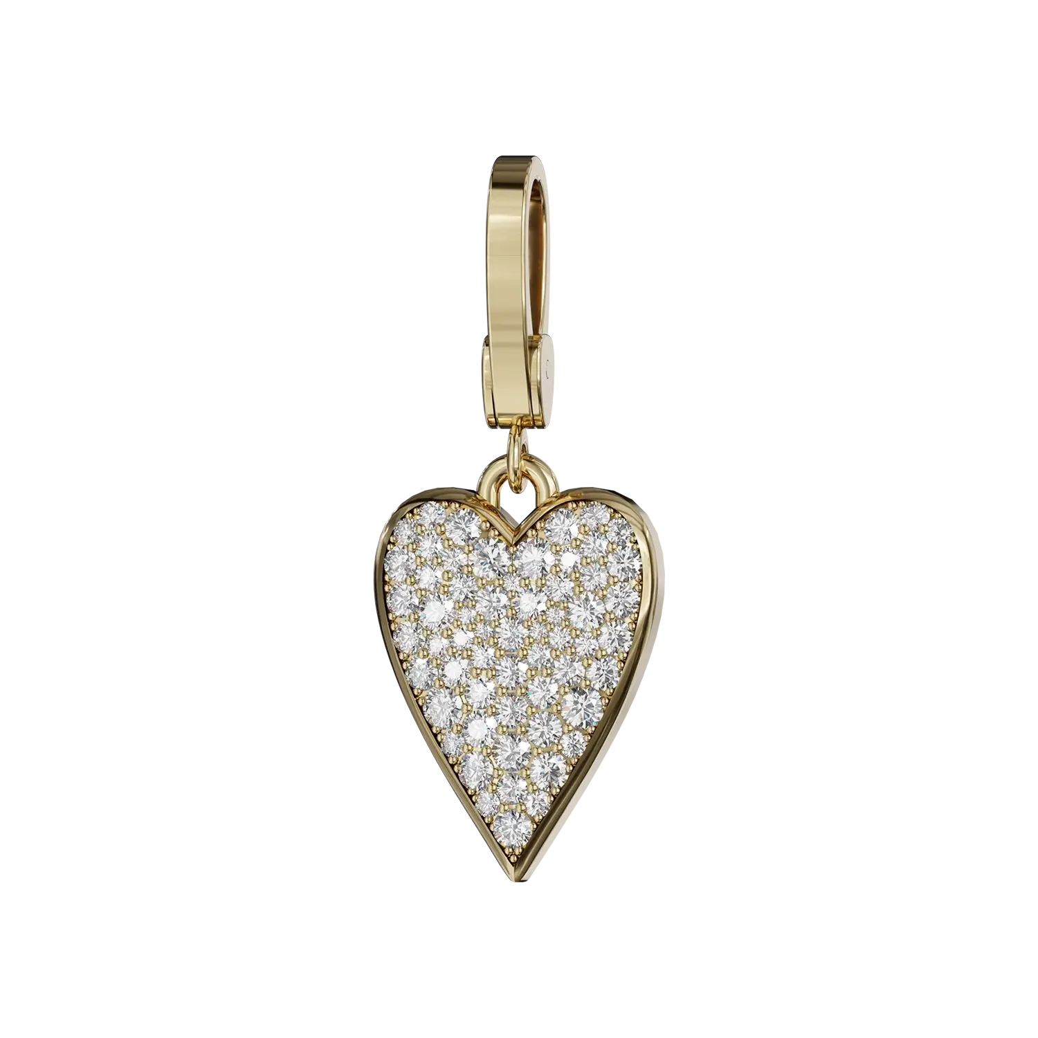 Introducing our exquisite diamond-gold heart-shaped charms, designed to evoke the bittersweet essence of cherished memories. Perfect for necklaces, earrings, and bracelets, these enchanting charms serve as a poignant reminder of a love once held dear. Each piece glimmers with the brilliance of diamonds set in luxurious gold, creating a stunning blend of elegance and nostalgia. Adorn your jewelry collection with these meaningful charms, and let them whisper stories of a forgotten romance, transforming your accessories into timeless heirlooms that capture the heart.