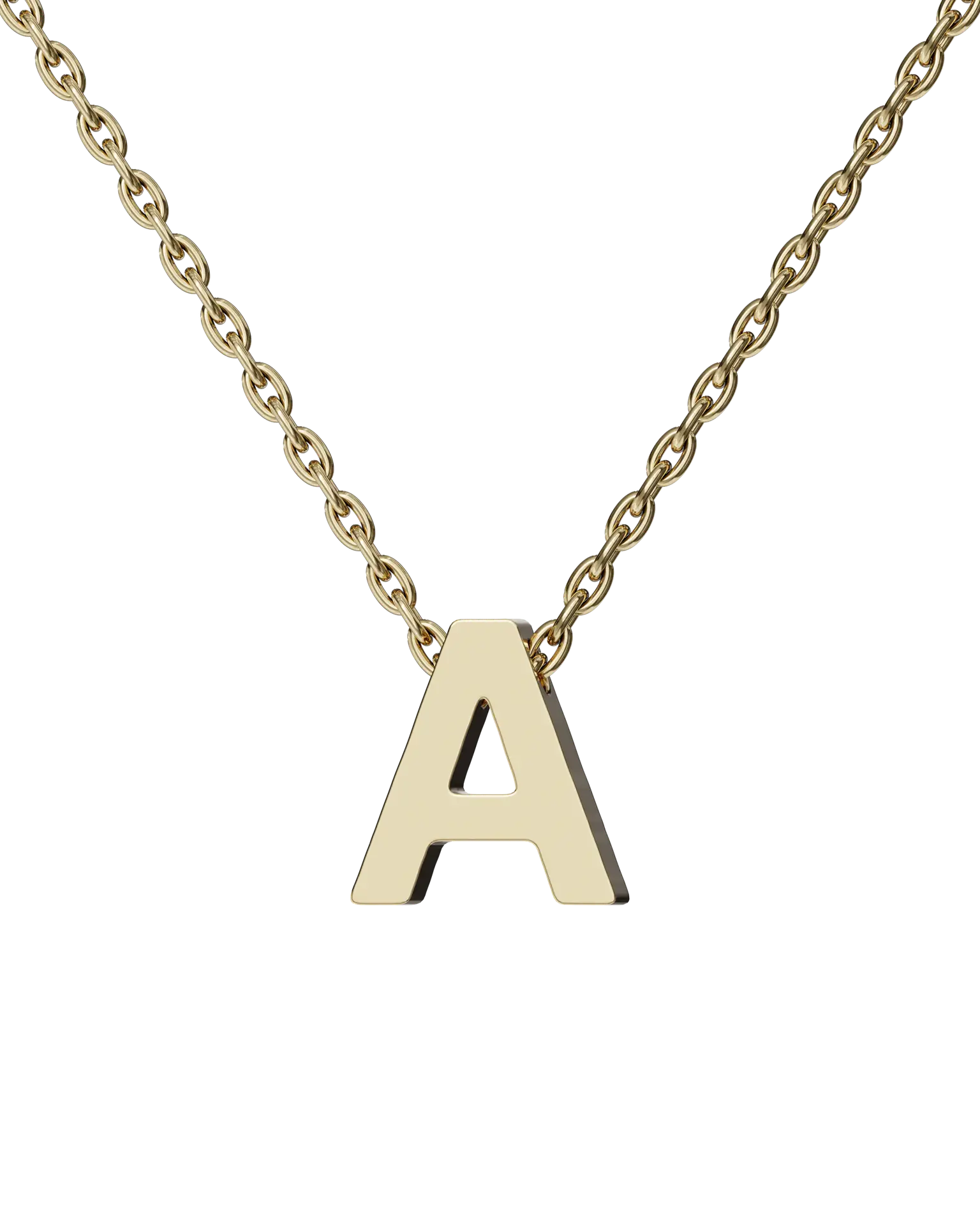 The pendant hangs gracefully from a delicate chain, allowing it to be worn solo for a minimalist look or layered with other necklaces for a trendy stacked appearance. Whether you’re celebrating a special initial, representing a loved one’s name, or simply adding a touch of personalized flair to your wardrobe, this pendant makes a thoughtful gift for birthdays, anniversaries, or just because.