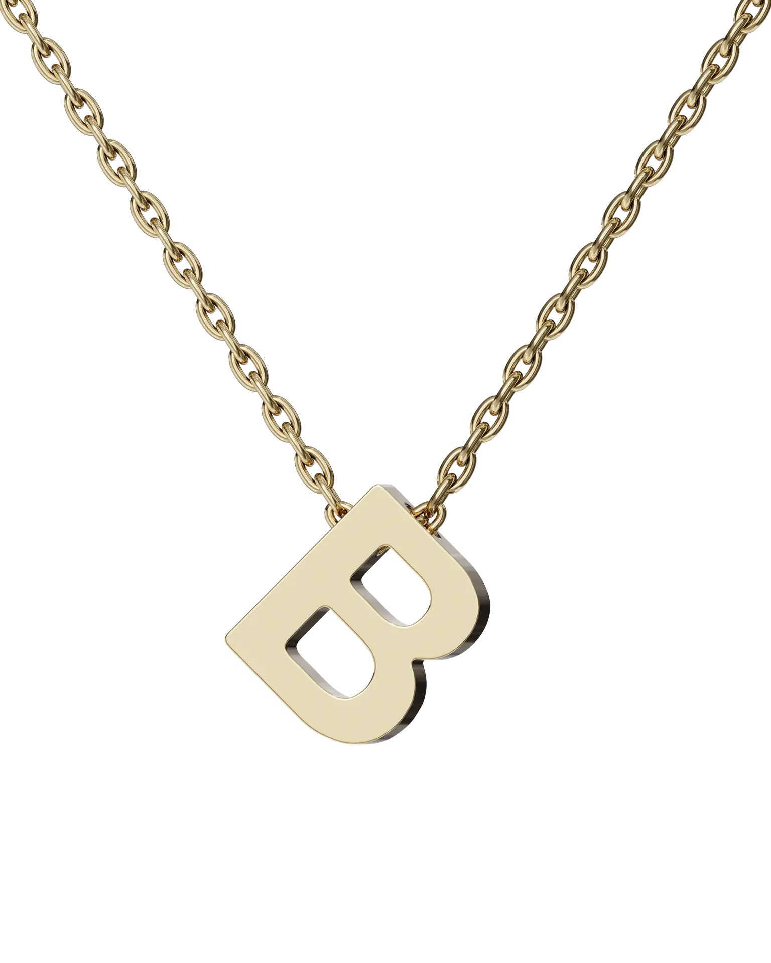 Elevate your jewelry collection with our elegant Letter B Pendant, a stunning blend of elegance and personalization. Designed with attention to detail, this pendant features a beautifully sculpted letter 'B' symbolizing individuality and style.