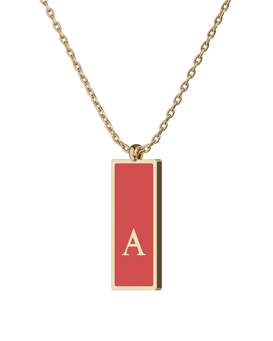 Mini Enamel-A Kolye