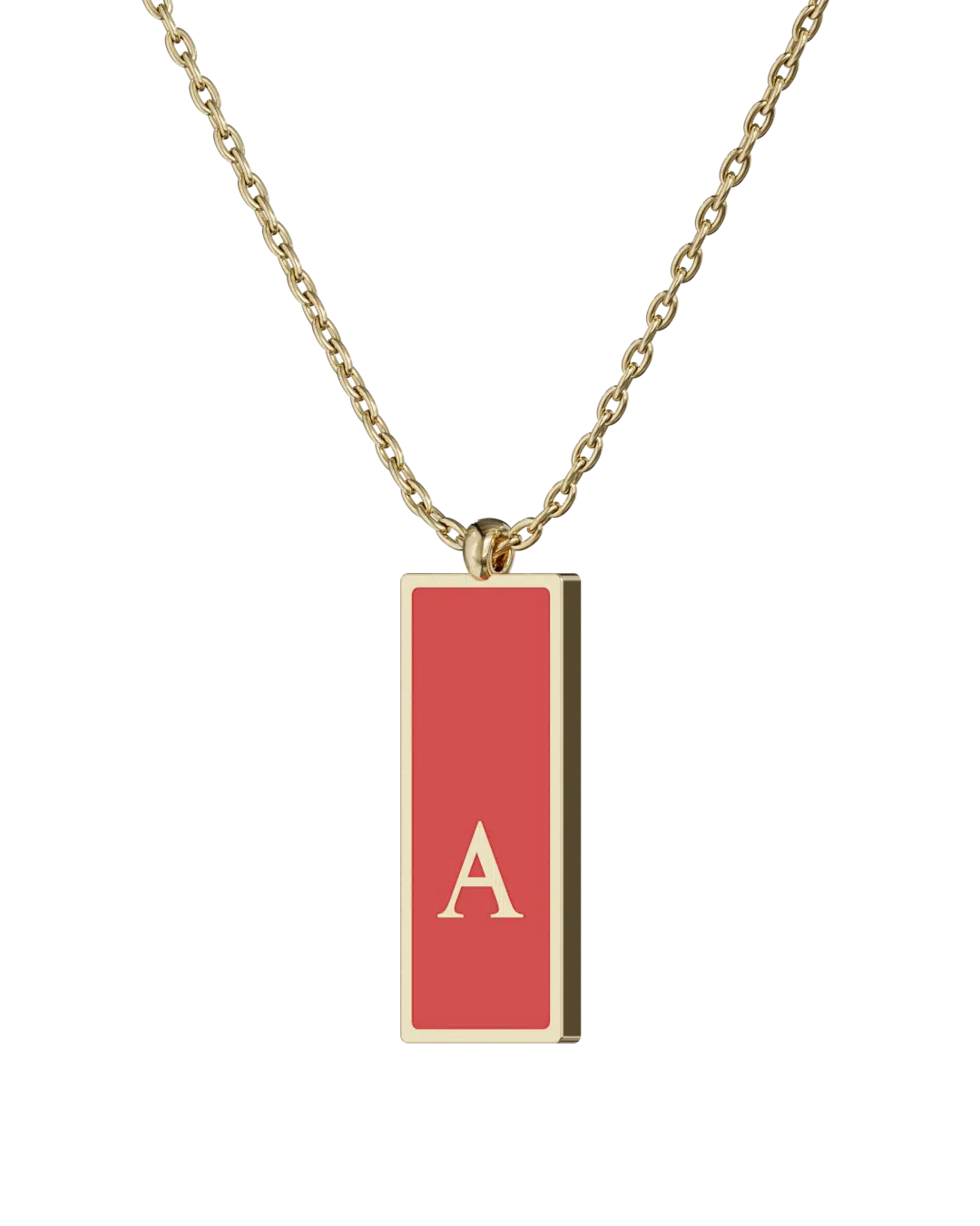 Mini Enamel-A Kolye