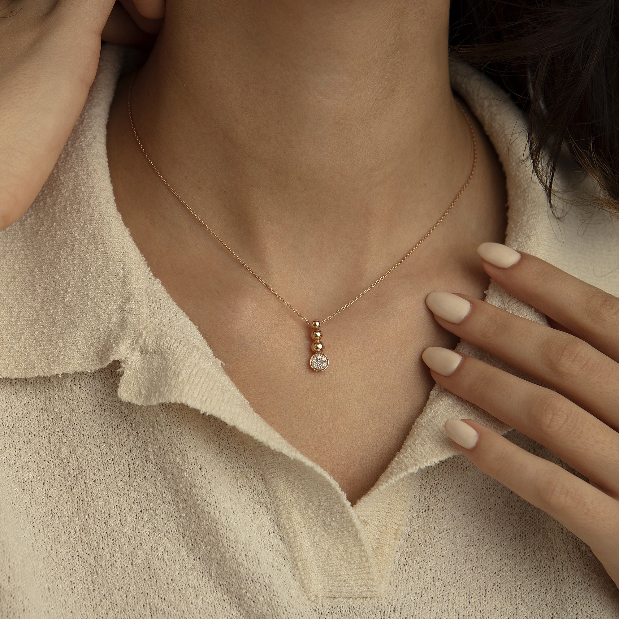The Snowman Necklace