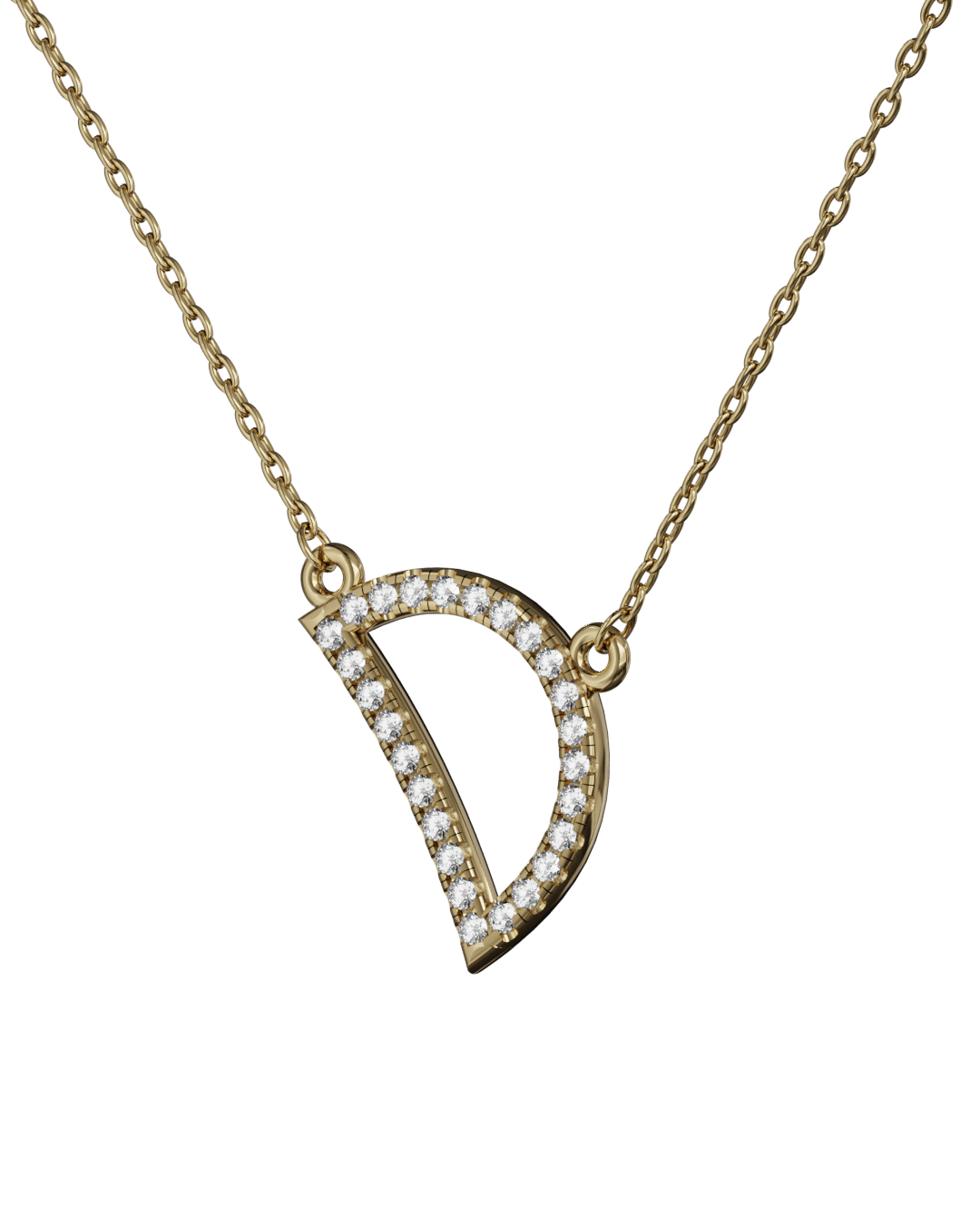 Whether as a statement piece or a subtle nod to your name, this necklace is perfect for layering or wearing alone. The ideal gift for yourself or a loved one, celebrating the uniqueness of each individual.