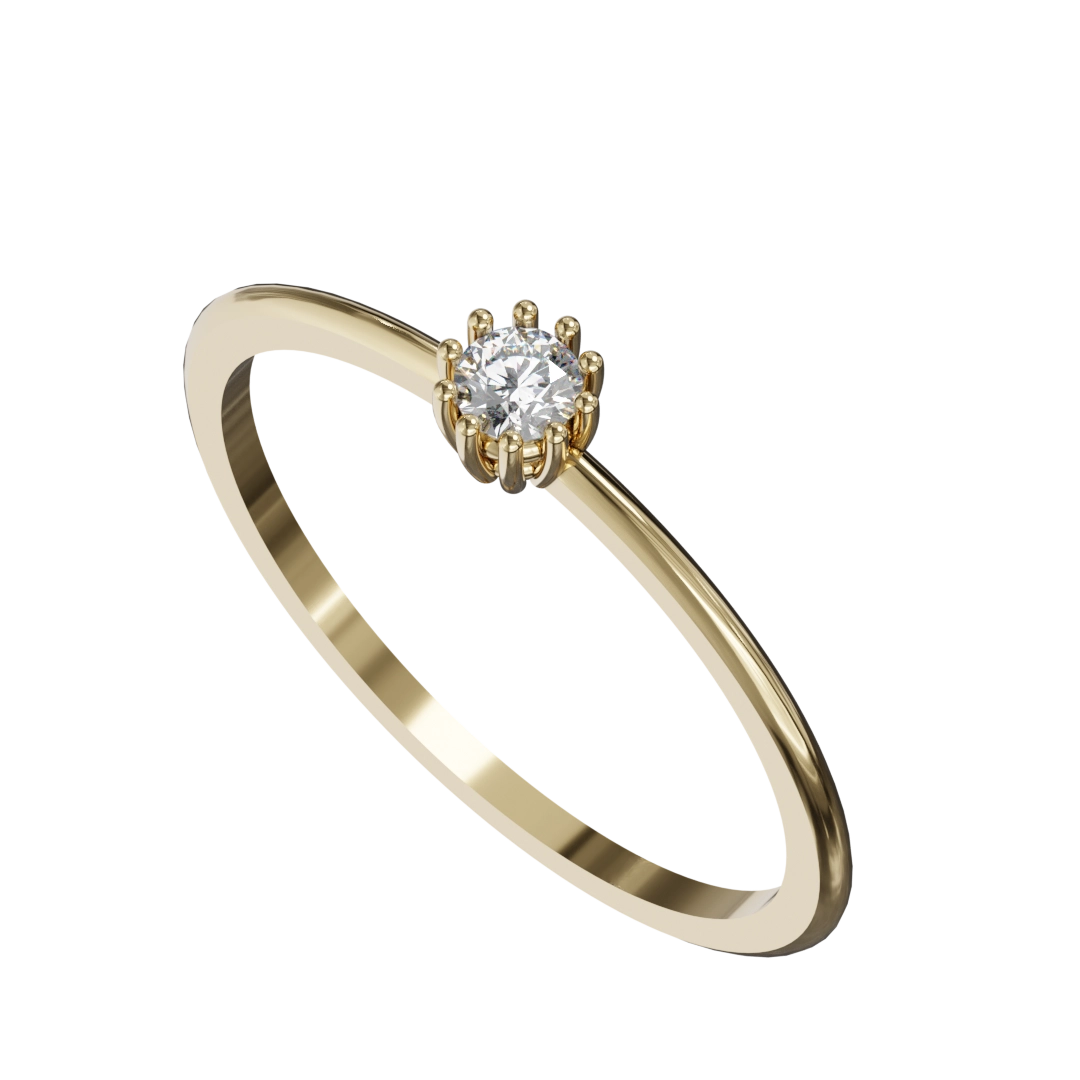 This ring’s minimalist design allows it to be worn alone for a subtle statement or stacked with other rings for a more personalized look. Its comfortable fit ensures it can be worn daily, serving as a constant reminder of your promises and cherished moments.