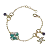 Embrace the charm of luck and elegance with our Dainty Enamel Clover Bracelet Charm in gold. This exquisite piece features a delicately crafted clover design, symbolizing good fortune and positivity. The vibrant enamel finish beautifully contrasts with the lustrous gold, creating a striking yet subtle accessory that enhances any bracelet.