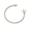 Whether you're dressing up for a gala or adding a touch of glamour to your everyday look, the Iconic Design Tennis Bracelet is a versatile piece that complements any outfit. It also makes a thoughtful gift for loved ones, symbolizing enduring love and elegance.