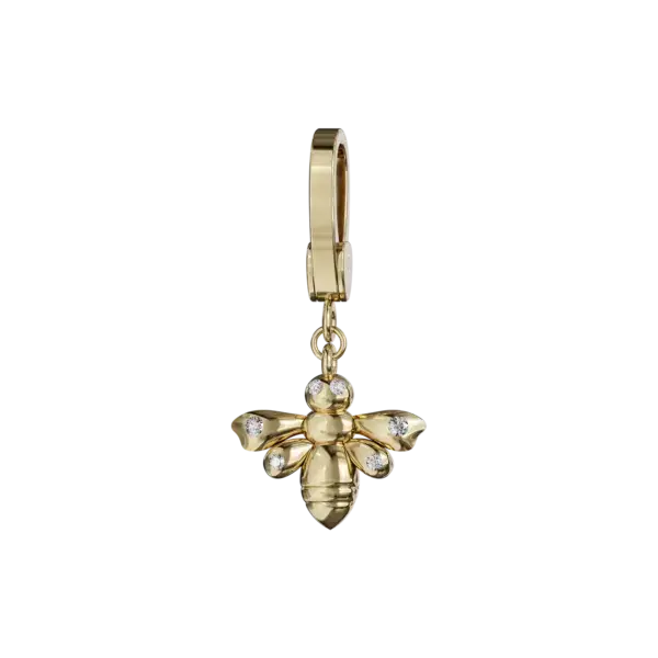 Perfect for necklaces, earrings and bracelets, these charming trinkets are a beautiful reminder of the value of dedication and teamwork. Designed with attention to detail, each bee charm features delicate wings and intricate patterns that capture the essence of these hard-working creatures. Whether you wear them individually for a subtle statement or combine them to create a unique piece of jewelry, our bee jewelry will inspire you to embrace your own journey of hard work and success. Decorate yourself or gift it to a loved one as a sign of motivation and endurance!