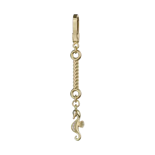 Introducing our enchanting Seahorse Charms, a symbol of stability and determination. Let these delicate charms infuse your jewelry with their beautiful energy, reminding you to embrace life's challenges with grace. Perfect for necklaces, earrings, and bracelets, these seahorse charms add a touch of elegance and meaning to any design. Whether worn alone or combined with other elements, they serve as a lovely reminder of resilience and strength. Elevate your accessory game and let the soft energy of the seahorse inspire you every day.