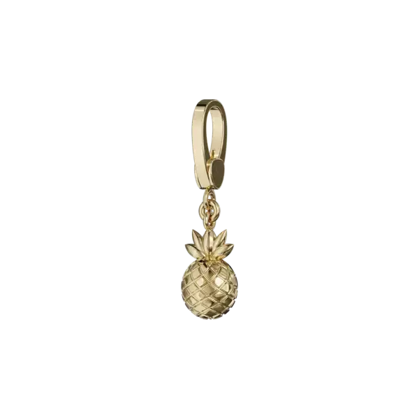 This beautiful collection includes a stunning necklace, delicate earrings and stylish bracelets, all designed to elevate your style and mood. The intricate details of the pineapple charms add a whimsical and positive touch, making it the perfect accessory for any occasion. Wear these pieces together for a cohesive look, or mix and match with your favorite jewelry for a personalized touch. Embrace the abundance and charm this set brings to your wardrobe!