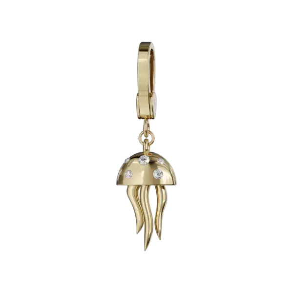 Introducing our enchanting Jellyfish Charms, perfect for adorning your necklaces, earrings, and bracelets! Each charm captures the ethereal beauty of these mesmerizing sea creatures, crafted with intricate details that reflect their grace and allure. Allow their vibrant colors and playful designs to infuse your accessories with a sense of whimsy and charm.