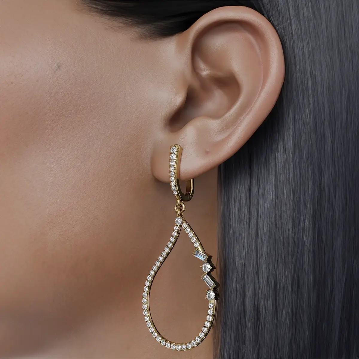 Storm Drop Earring - Image 2