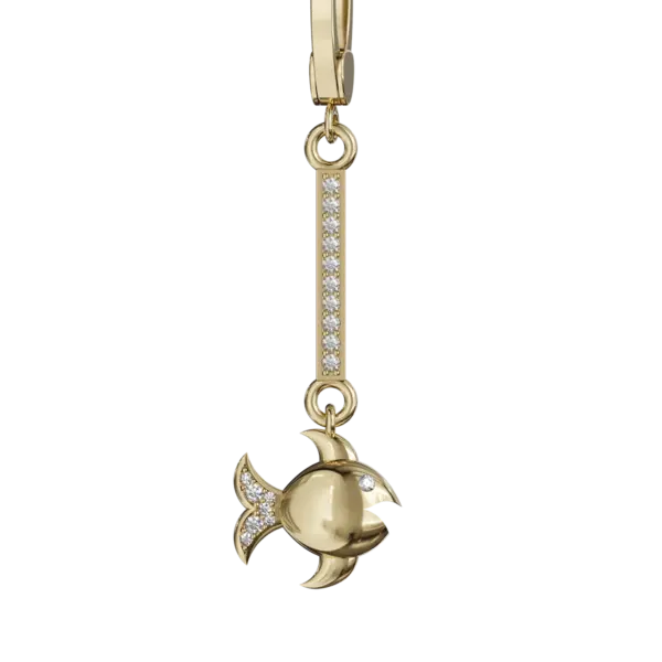 Stony Fish Charm