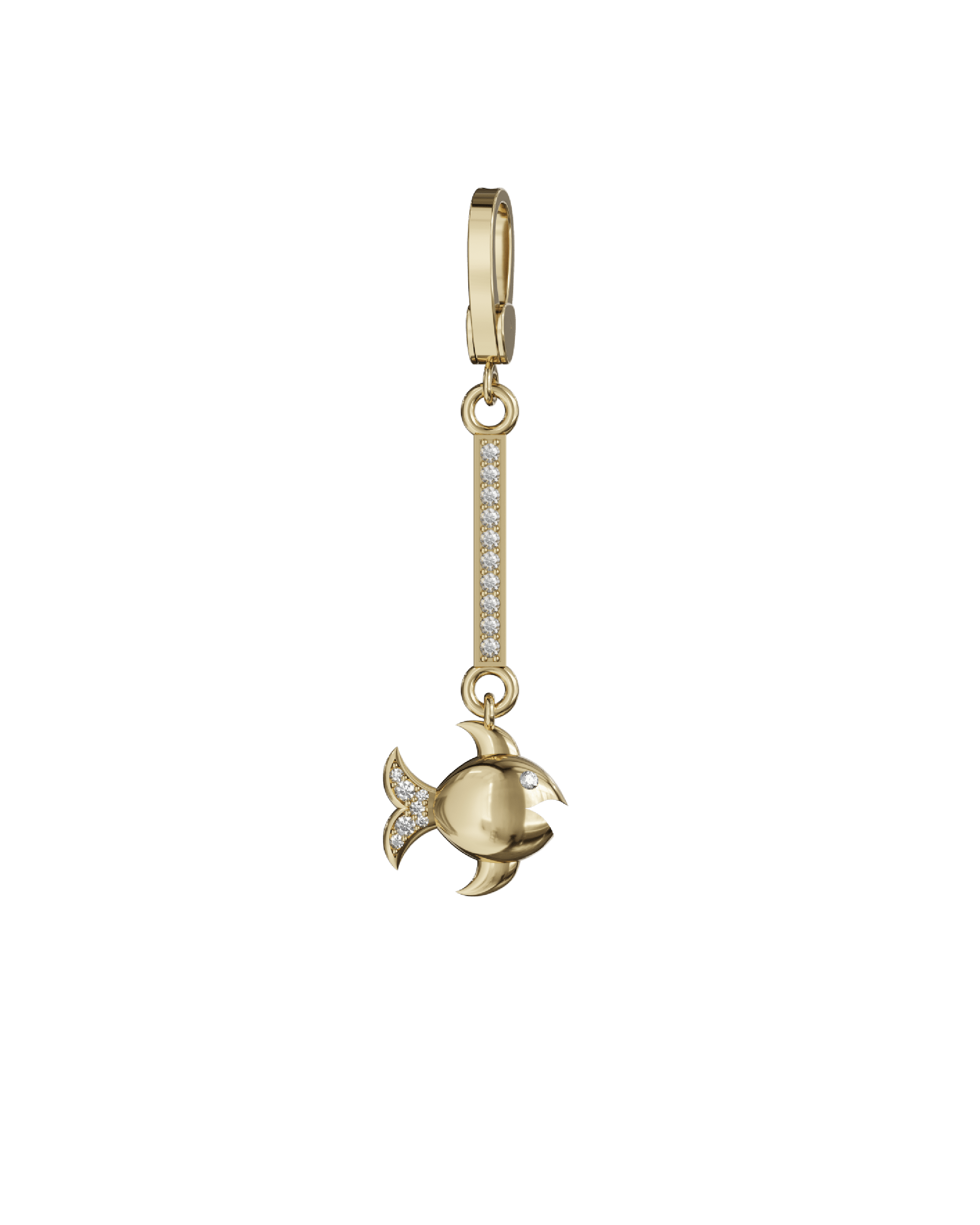 Stony Fish Charm