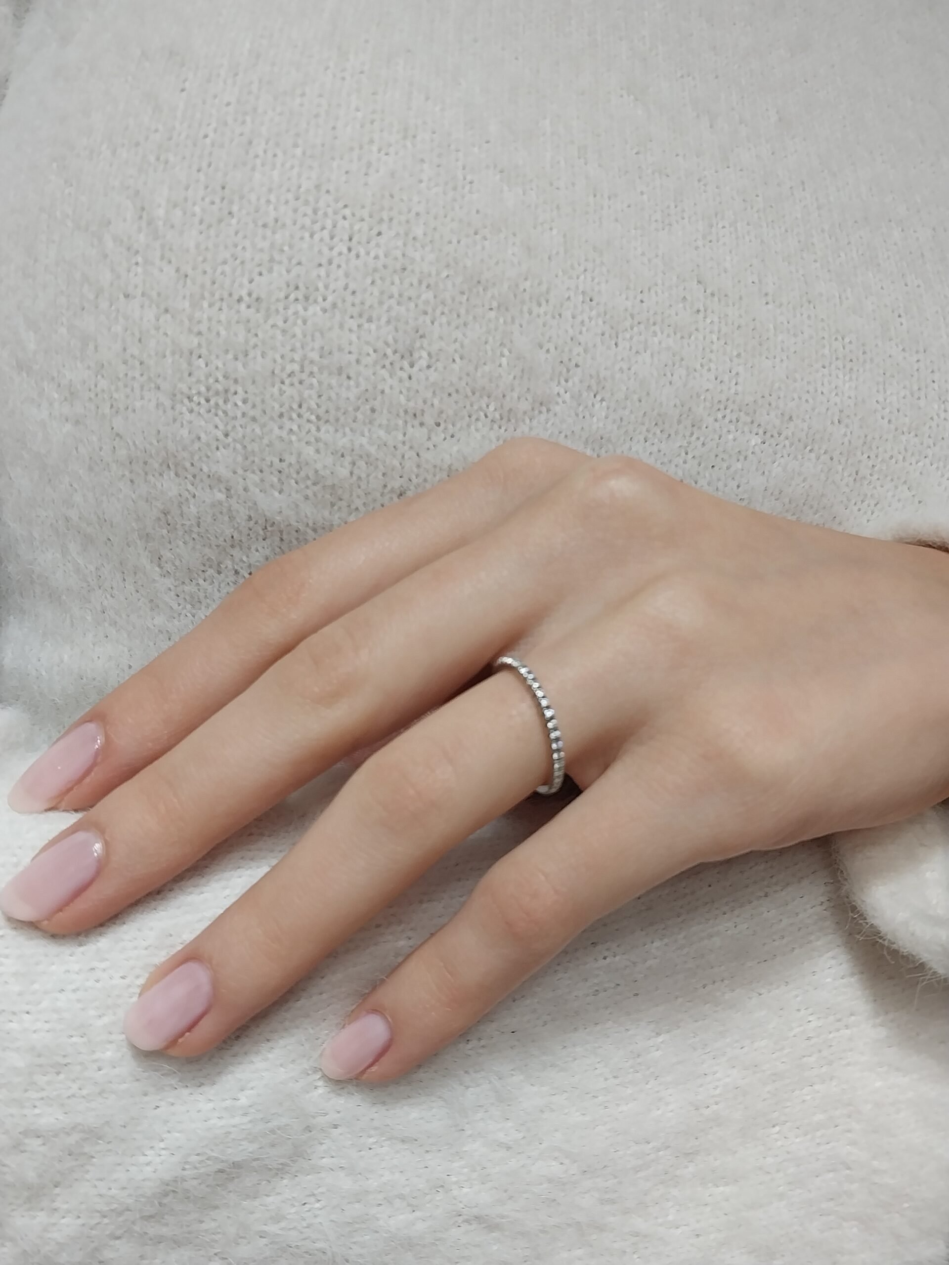 0.20 ctw Diamond Eternity Full Circle Band Ring