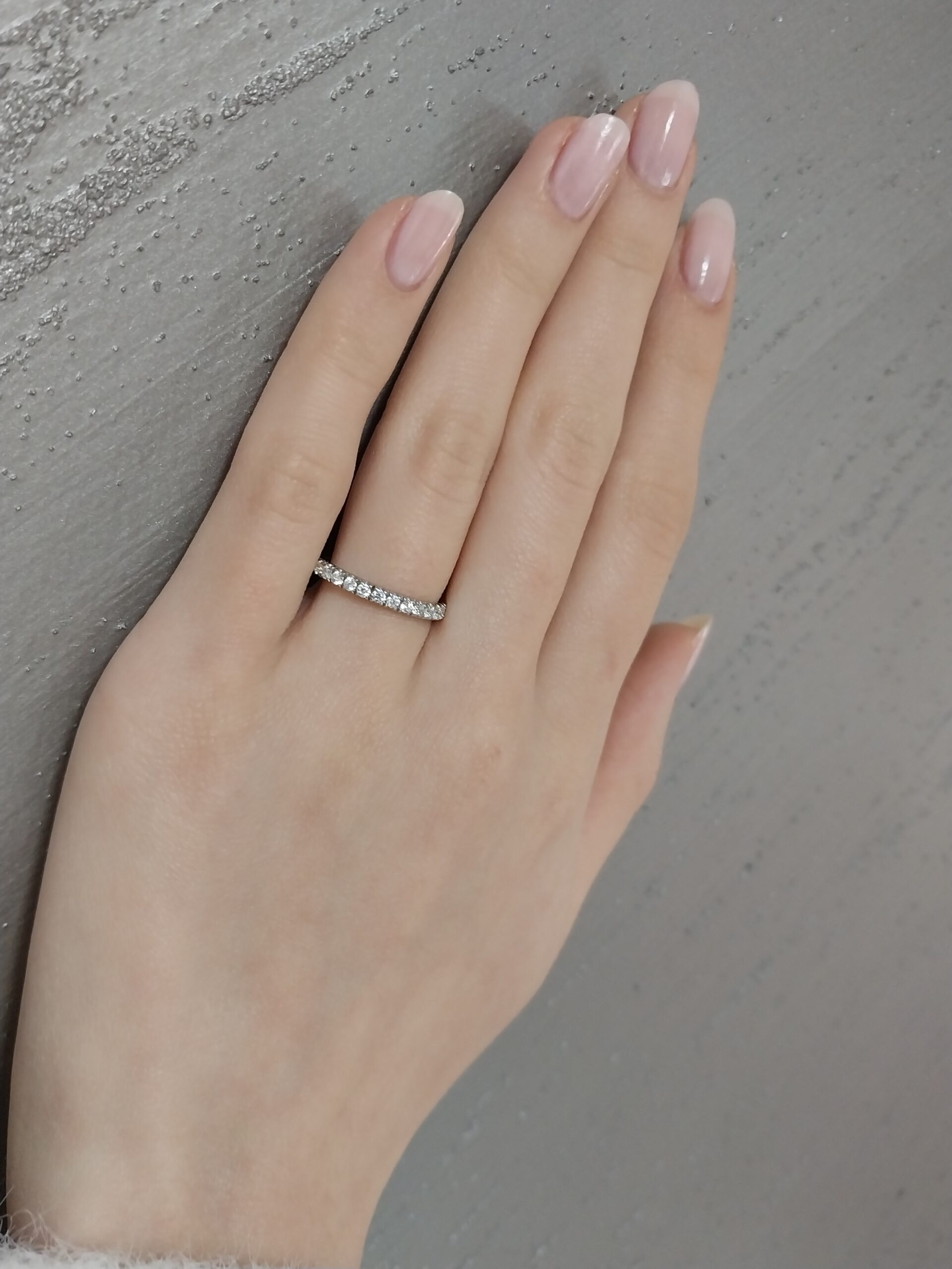 0.30 ctw Diamond Infinity Full Circle Band Ring - Image 3