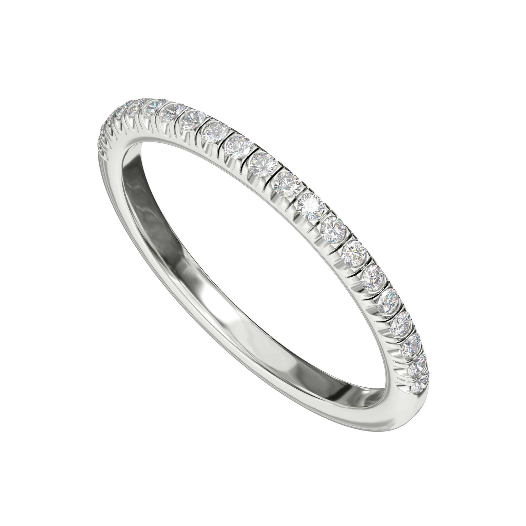 0.20 ctw Diamond Eternity Full Circle Band Ring - Image 2