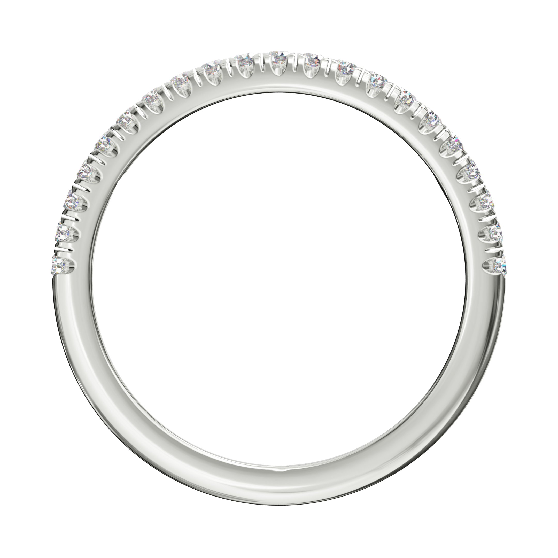 0.20 ctw Diamond Eternity Full Circle Band Yüzük - Görsel 3