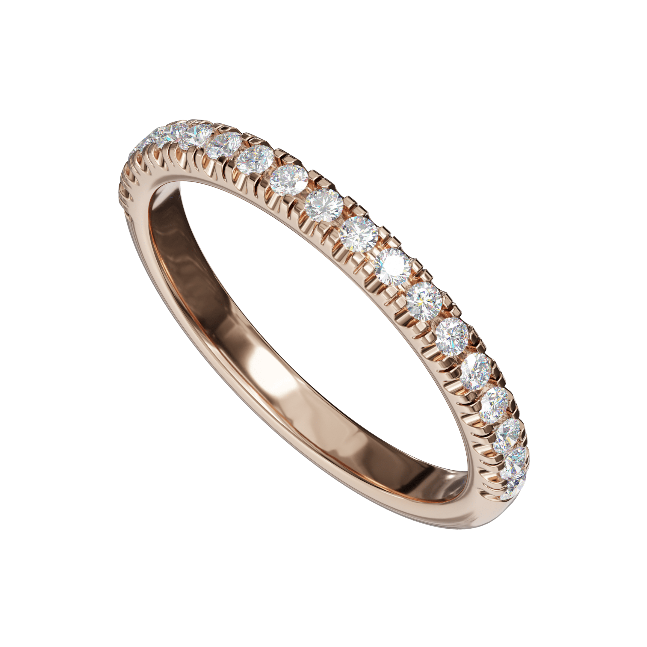 0.30 ctw Diamond Eternity Full Circle Band Ring - Image 7