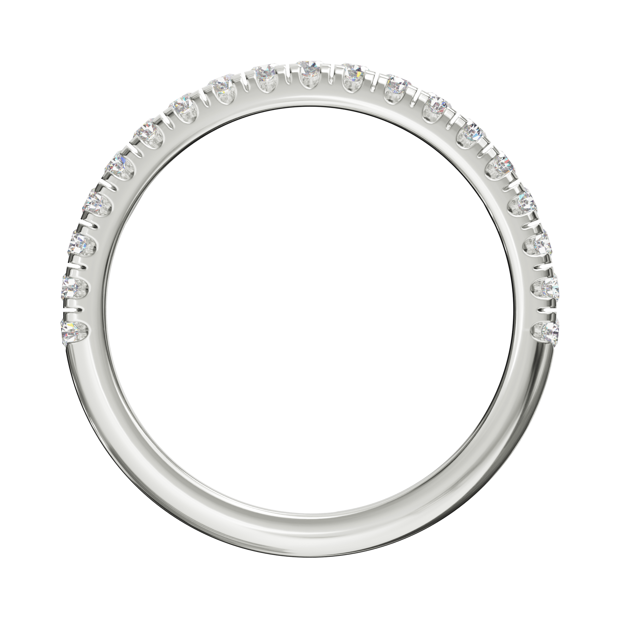 0.30 ctw Diamond Eternity Full Circle Band Ring - Image 3