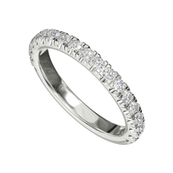 0.45 ctw Diamond Infinity Full Circle Band Yüzük