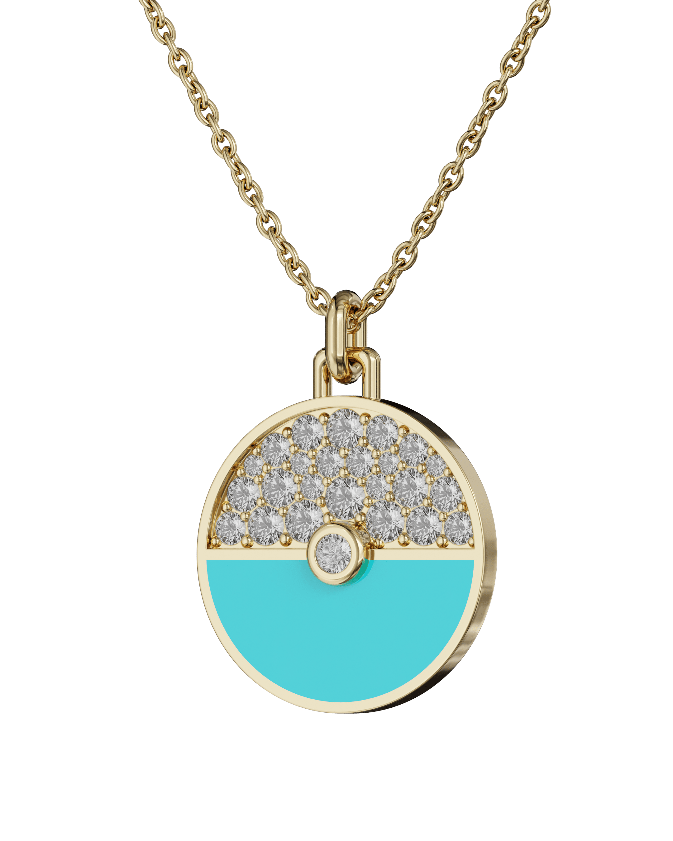 Twin Souls Turquoise Necklace - Image 2