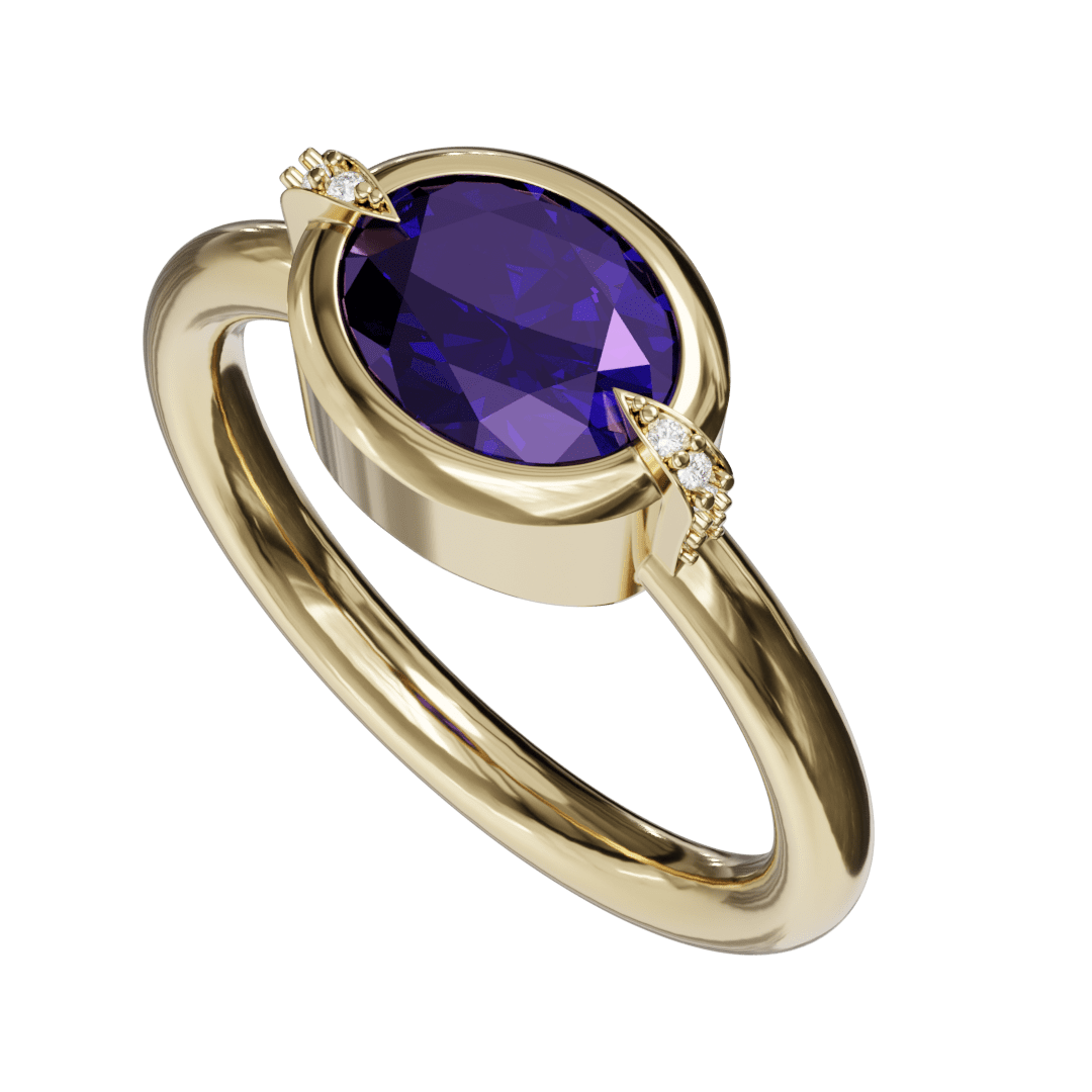 Magic Of Amethyst Yüzük - Görsel 2