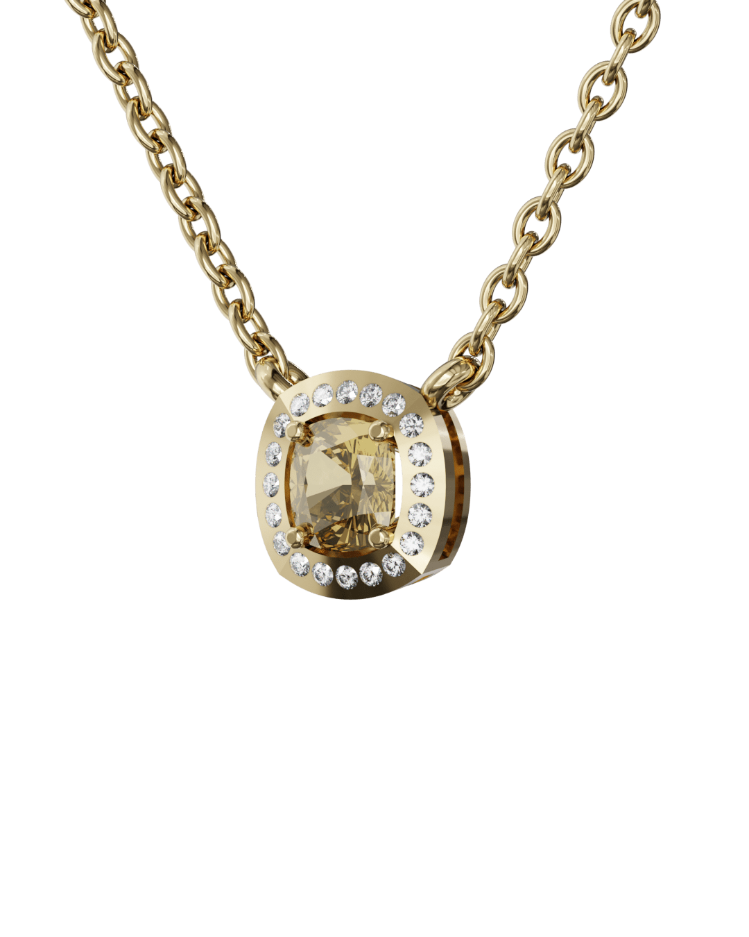 Square Sparkle Kolye