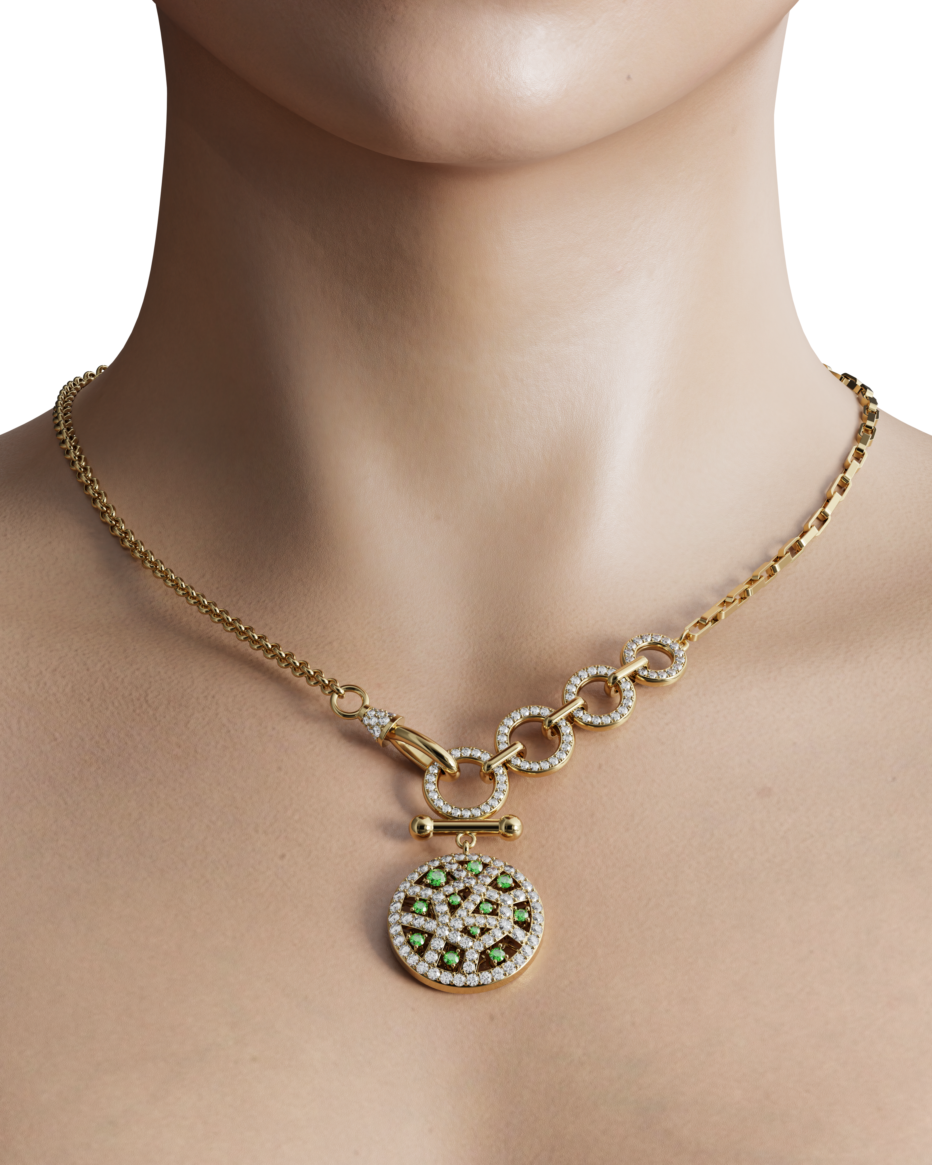 Honey Comb Necklace - Image 3